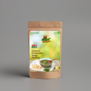 SuperFeast Instant Lemon Coriander Super Soup Premix 200g | Ready To Cook Instant Soup |100% Natural | No MSG | Gluten-free