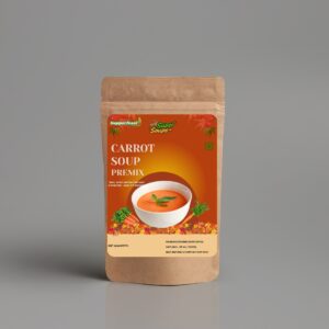 SuperFeast Instant Carrot Super Soup Premix 200g | Ready To Cook Instant Soup |100% Natural | No MSG | Gluten-free